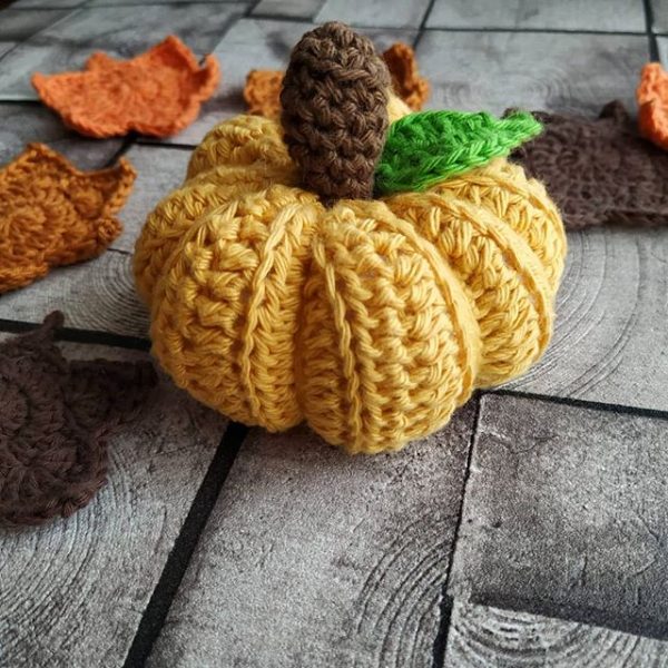 Calabaza a crochet crocheteandoconangie patrones gratuitos